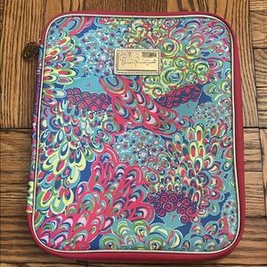 Lilly Pulitzer Multicolor Abstract Tablet Sleeve